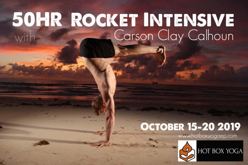 50-Hour Rocket Yoga Training with Carson